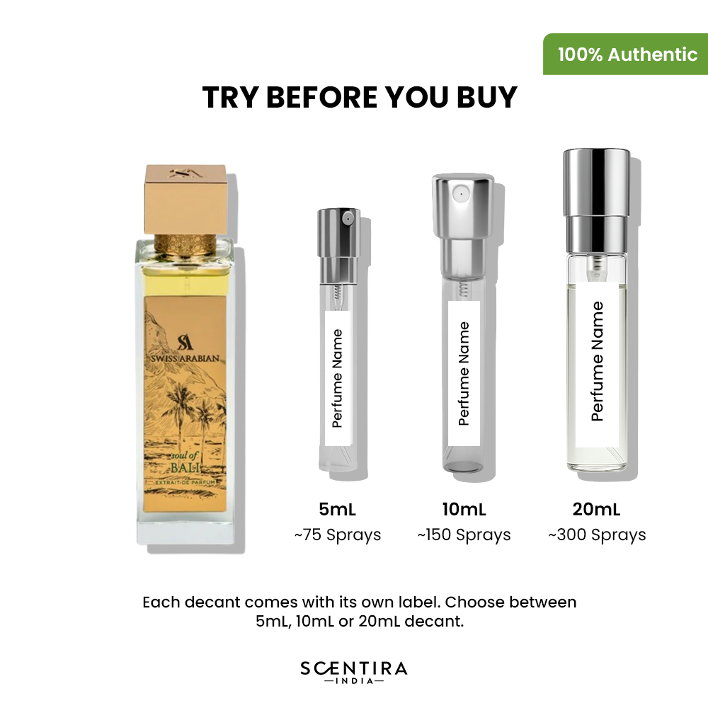 Buy Swiss Arabian Soul of Bali Extrait de Parfum Online In India at Scentira