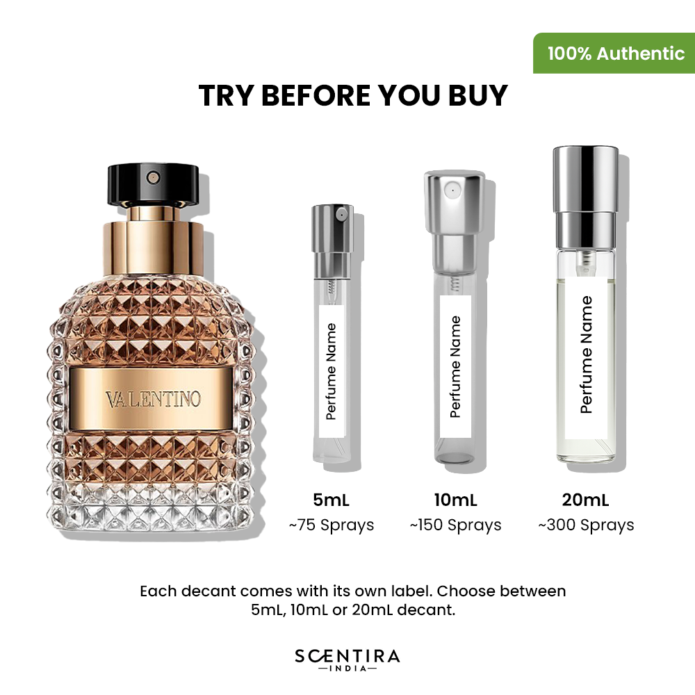 Buy Valentino Uomo Eau De Toilette Online In India at Scentira