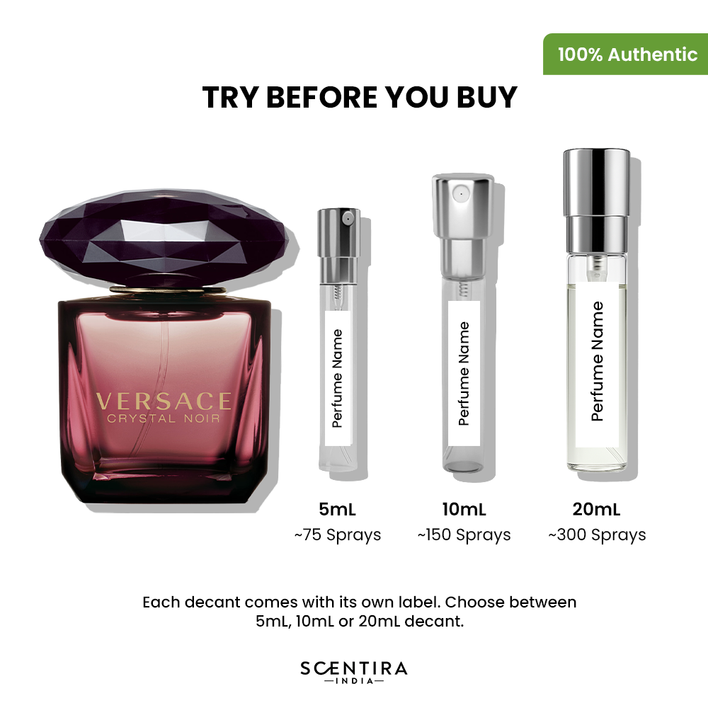 Buy Versace Crystal Noir Eau de Toilette Online In India at Scentira