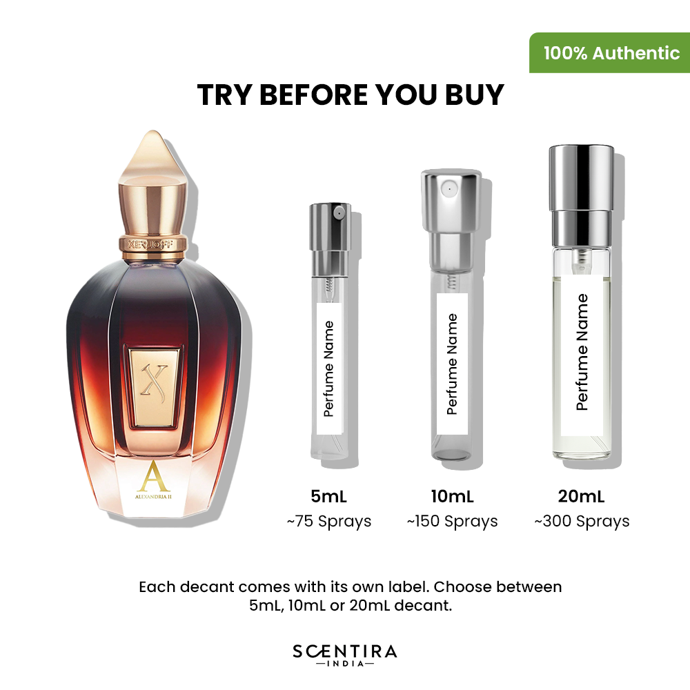 Buy Xerjoff Alexandria II Eau de Parfum Online In India at Scentira