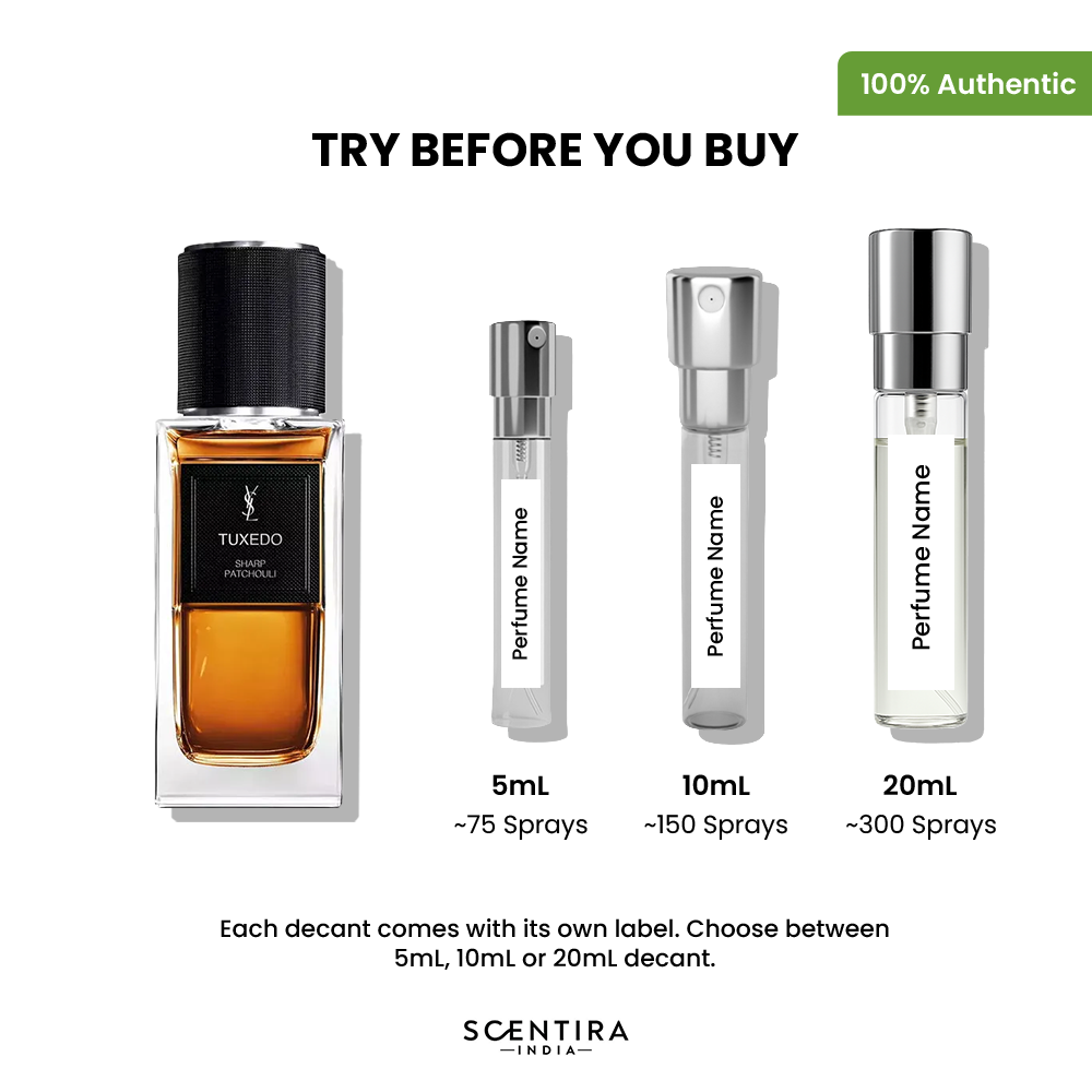 Buy Yves Saint Laurent Tuxedo Sharp Patchouli Eau de Parfum Online In India at Scentira