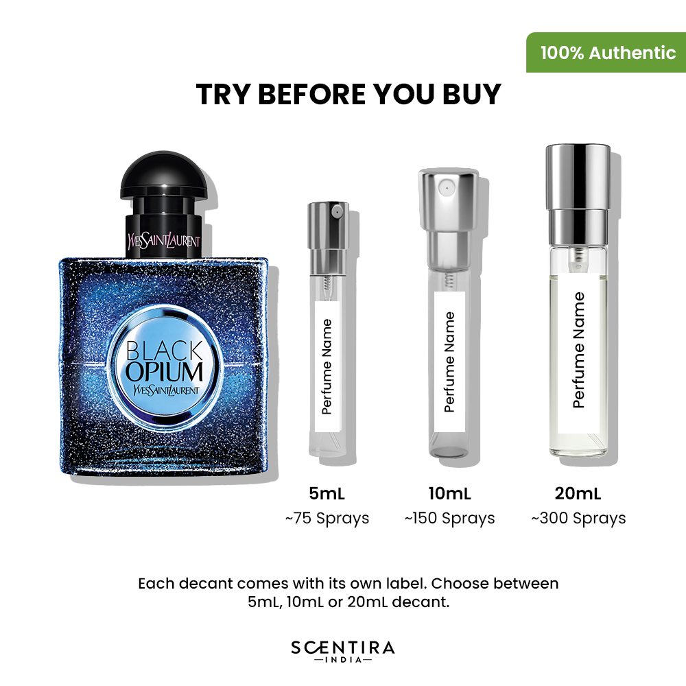 Buy Yves Saint Laurent Black Opium Intense Eau De Parfum Online In India at Scentira
