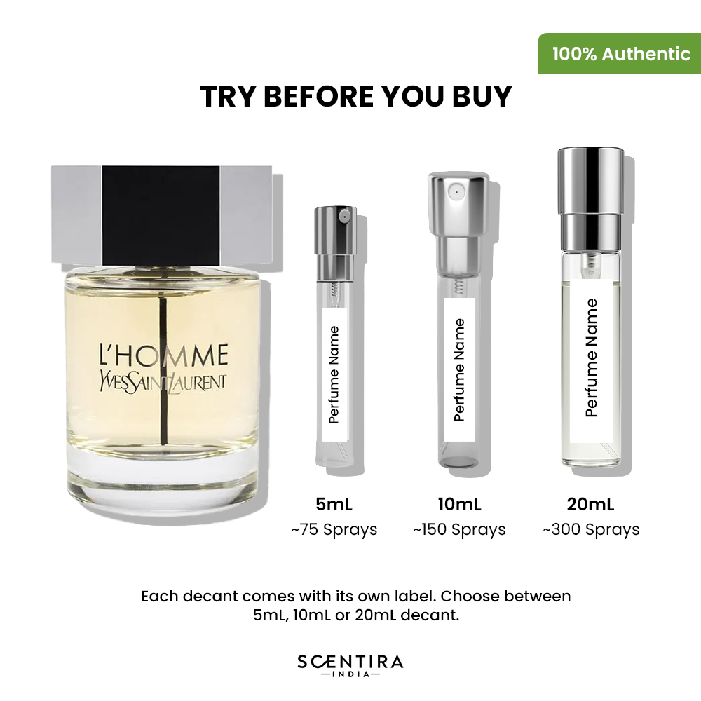 Buy Yves Saint Laurent L'Homme Eau de Toilette Online In India at Scentira