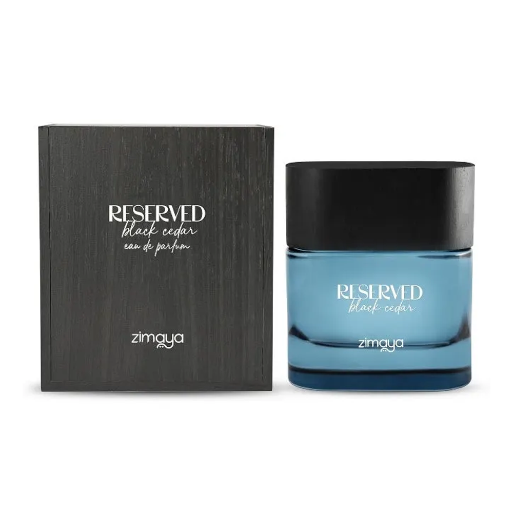 Buy Zimaya Reserved Black Cedar Eau de Parfum Online In India at Scentira