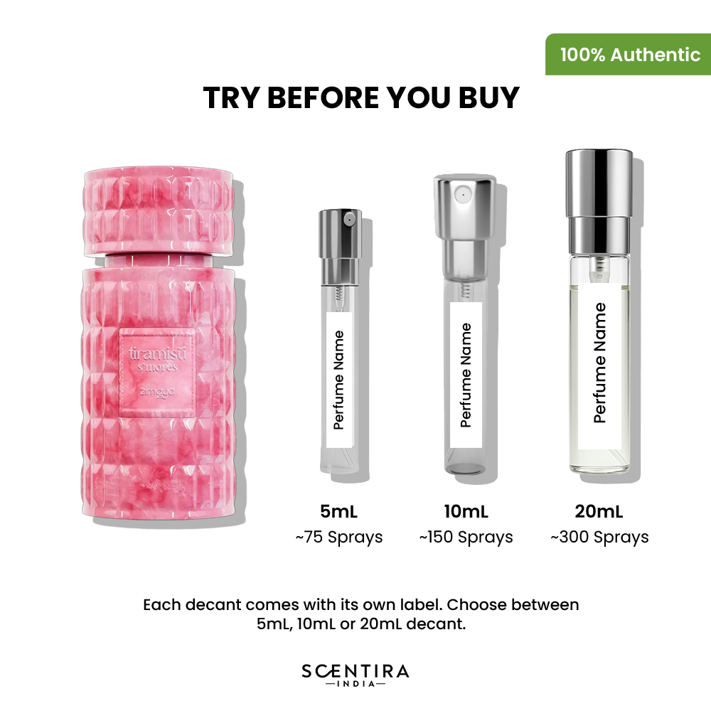 Buy Zimaya Tiramisu S’mores Eau de Parfum Online In India at Scentira