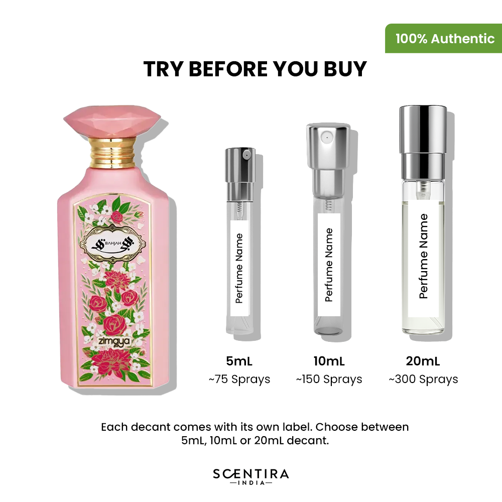 Buy Zimaya Bahjah Eau de Parfum Online In India at Scentira