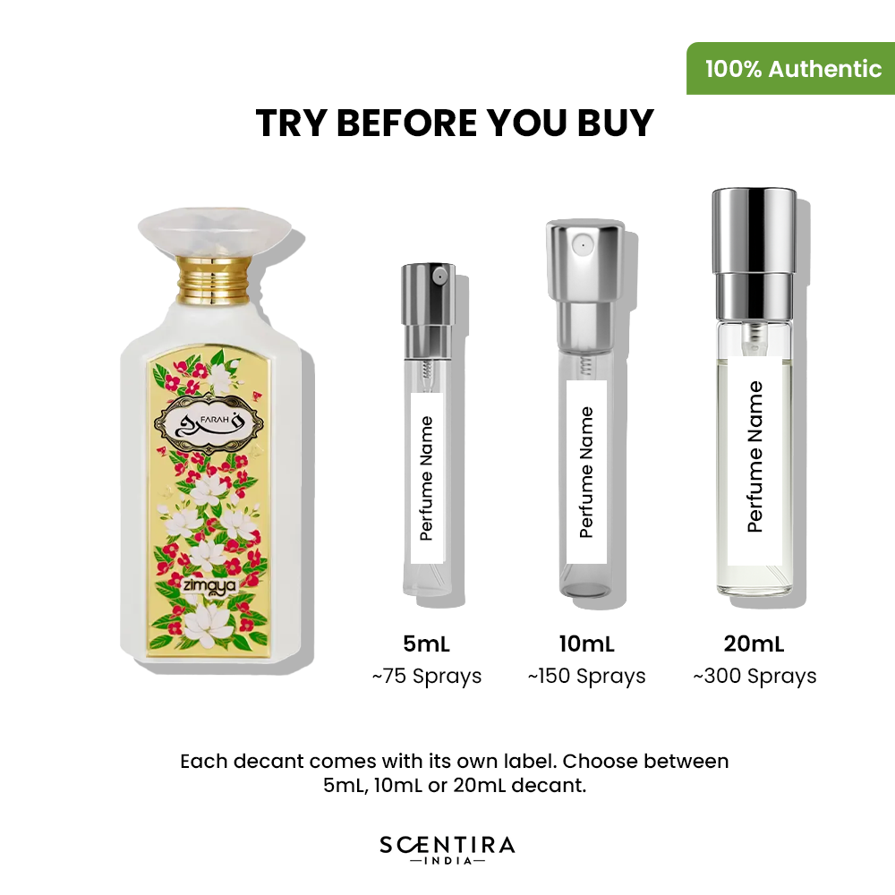 Buy Zimaya Farah Eau de Parfum Online In India at Scentira