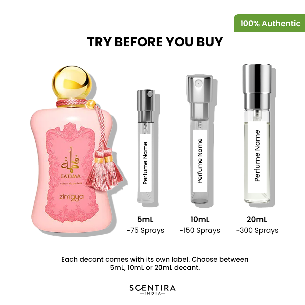 Buy Zimaya Fatima Extrait de Parfum Online In India at Scentira