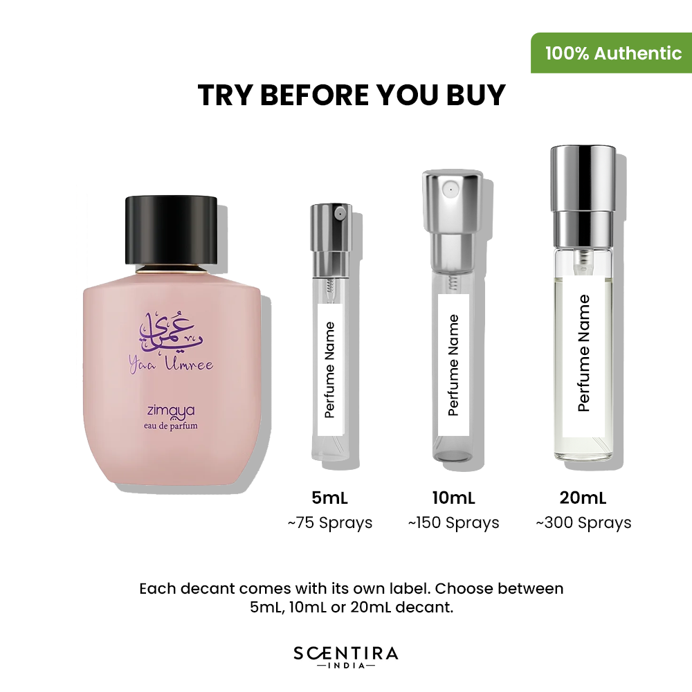 Buy Zimaya Yaa Umree Eau de Parfum Online In India at Scentira