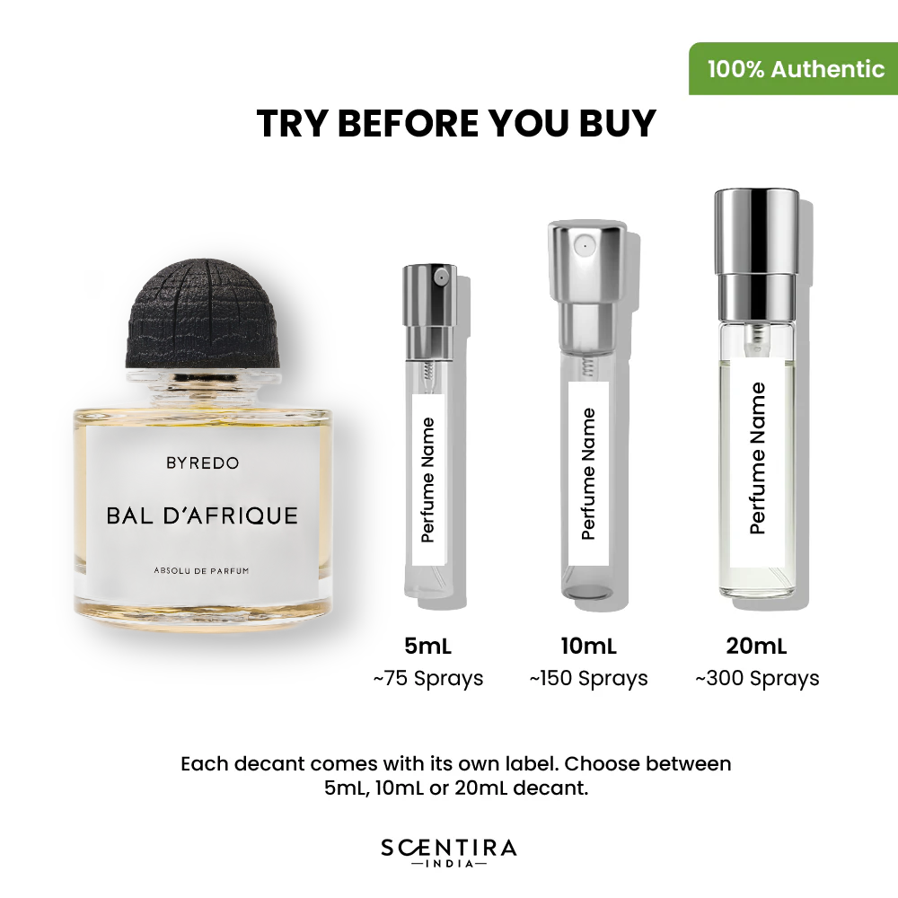 Buy Byredo Bal d'Afrique Absolu de Parfum Online In India at Scentira