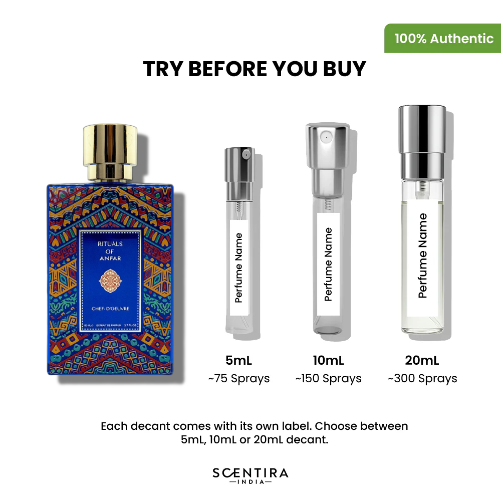 Buy Anfar London Rituals of Anfar Chef-d'Oeuvre Extrait de Parfum Online In India at Scentira