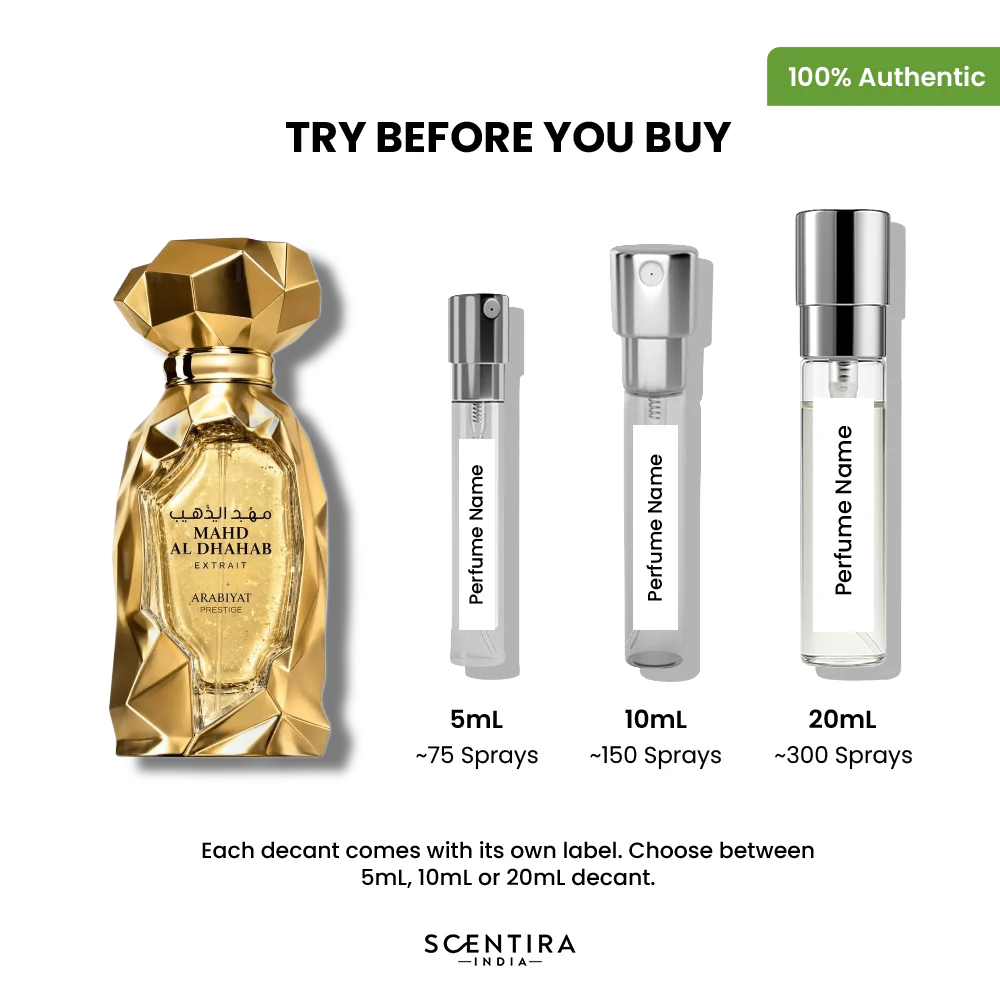 Buy Arabiyat Prestige Mahd Al Dhahab Extrait de Parfum Online In India at Scentira at Scentira