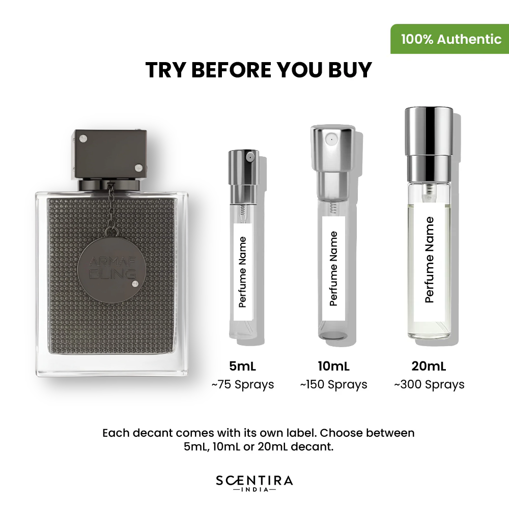 Buy Armaf Club de Nuit Bling Eau de Parfum Online In India at Scentira