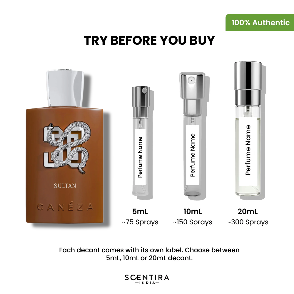 Buy Caneza Sultan Eau de Parfum Online In India at Scentira at Scentira