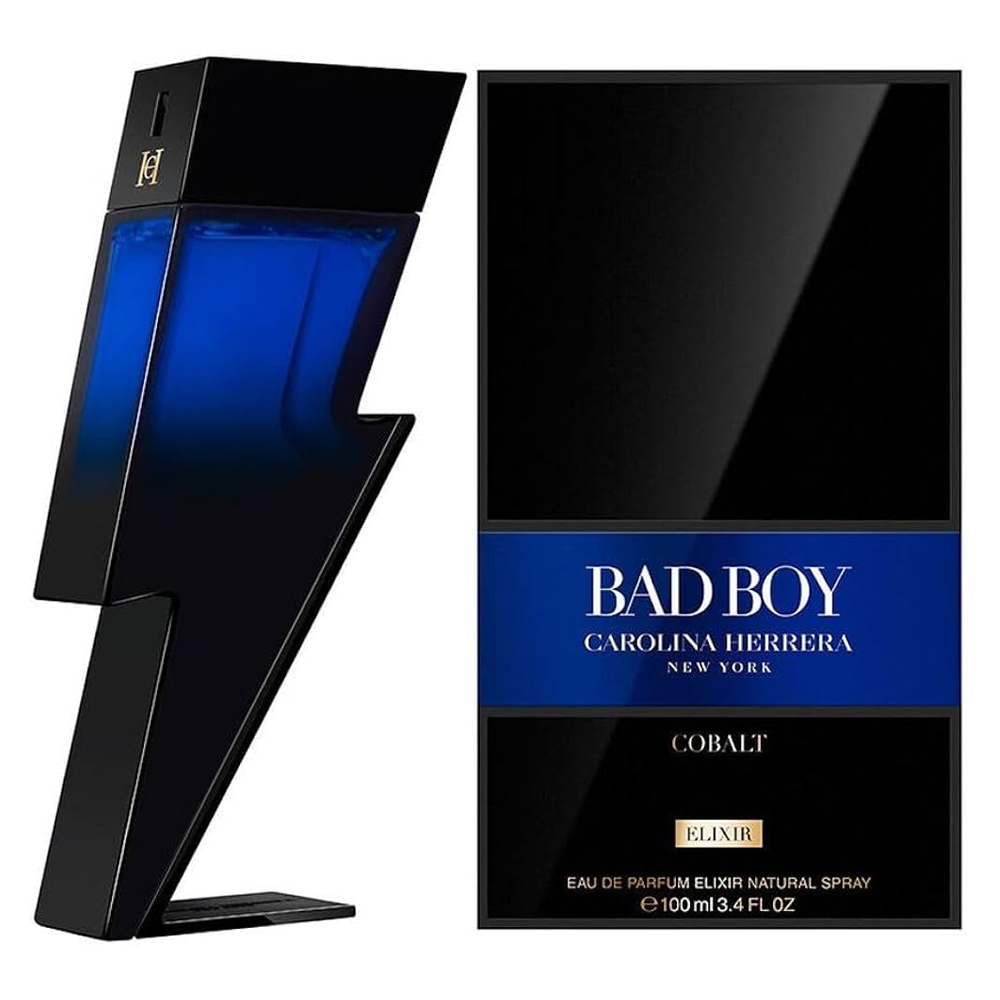 Buy Carolina Herrera Bad Boy Cobalt Elixir Eau de Parfum Online In India at Scentira at Scentira