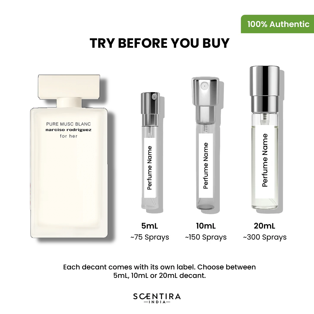 Buy Narciso Rodriguez For Her Pure Musc Blanc Eau de Parfum Intense Online In India at Scentira at Scentira