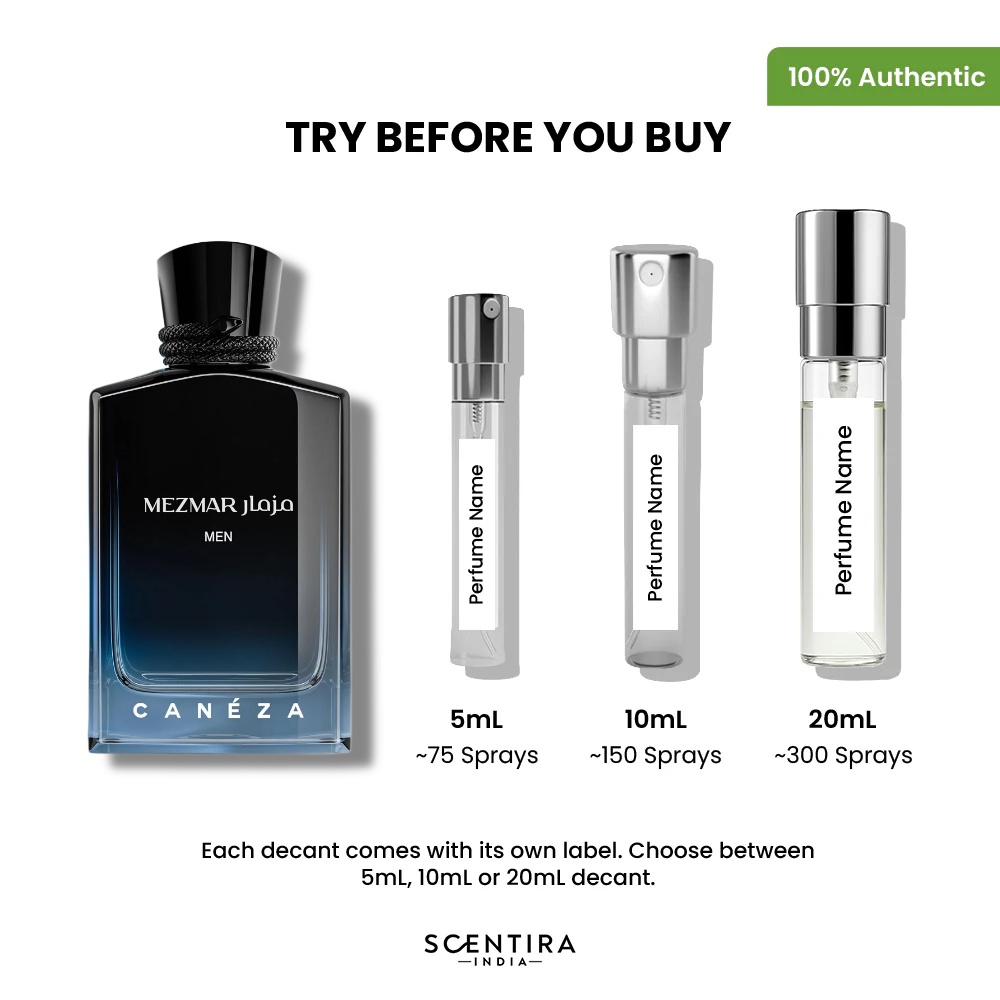 Buy Caneza Mezmar Men Eau de Parfum Online In India at Scentira at Scentira