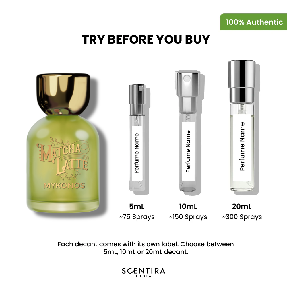Buy Mykonos Matcha Latte Extrait de Parfum Online In India at Scentira at Scentira