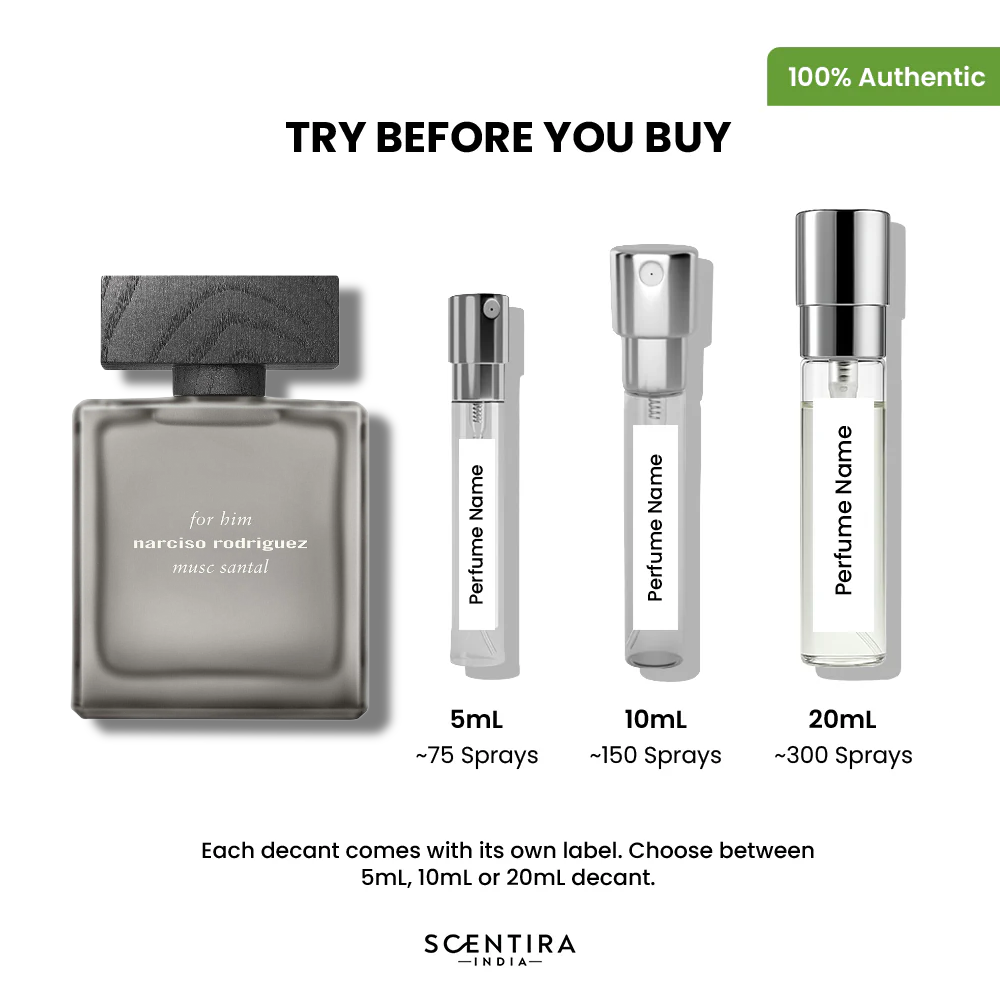 Buy Narciso Rodriguez Musc Santal Eau de Parfum Intense Online In India at Scentira at Scentira