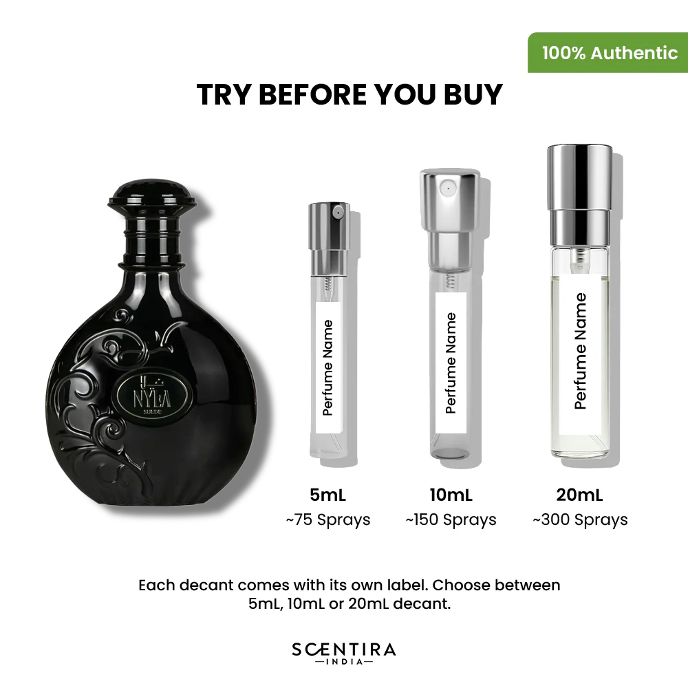 Buy Arabiyat Prestige Nyla Suede Eau de Parfum Online In India at Scentira at Scentira