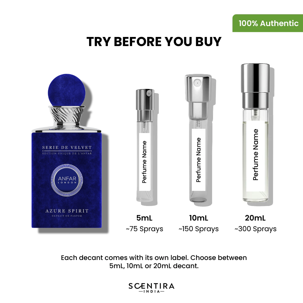 Buy Anfar London Azure Spirit Extrait de Parfum Online In India at Scentira