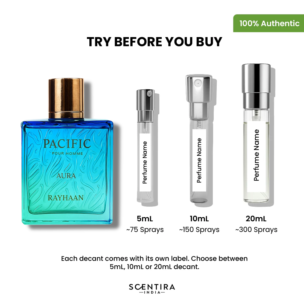 Buy Rayhaan Pacific Aura Eau de Parfum Online In India at Scentira at Scentira