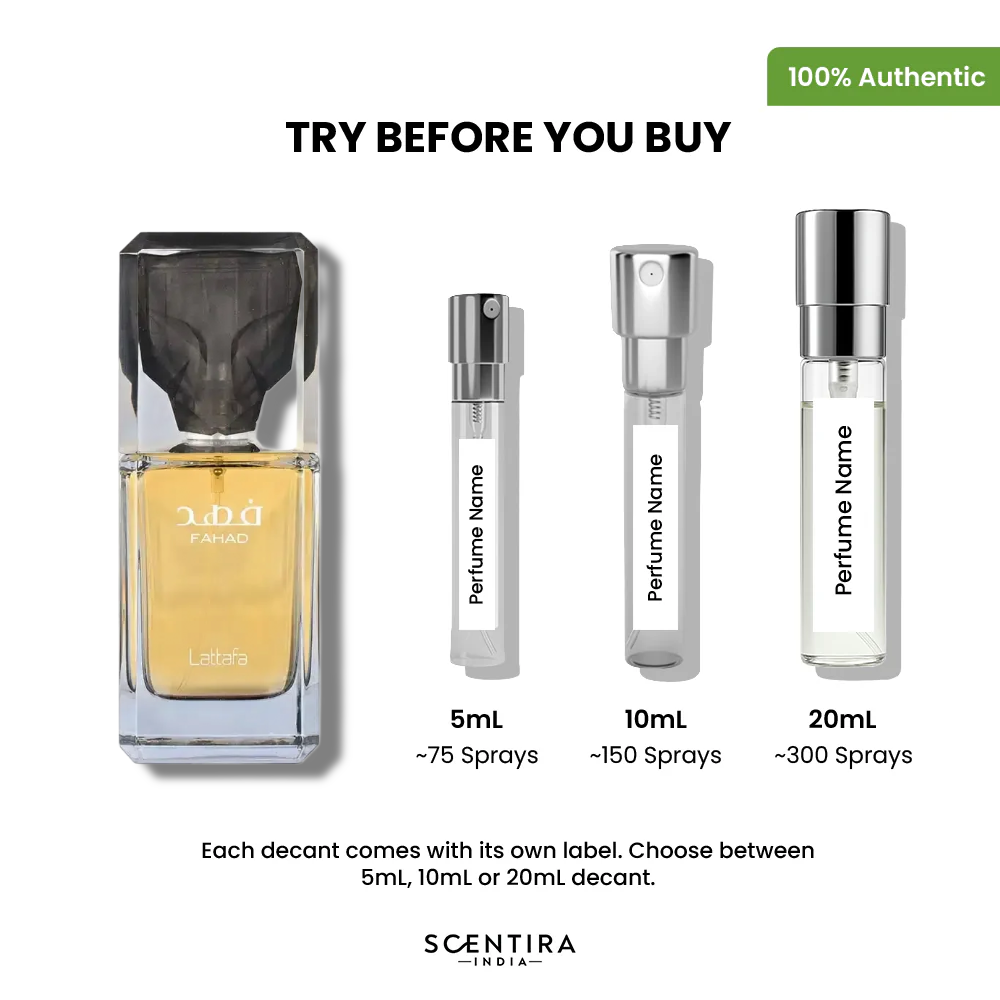 Buy Lattafa Fahad Eau de Parfum Online In India at Scentira at Scentira