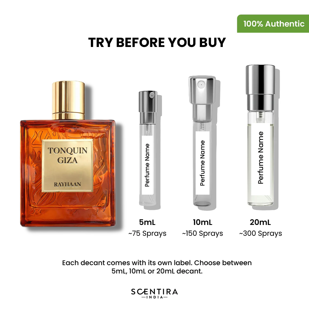 Buy Rayhaan Tonquin Giza Eau de Parfum Online In India at Scentira at Scentira