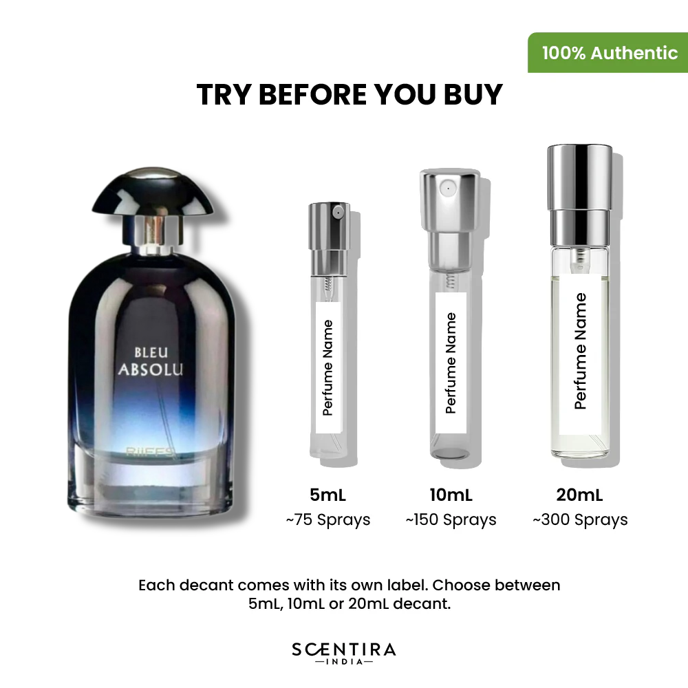 Buy Riiffs Bleu Absolu Eau de Parfum Online In India at Scentira at Scentira