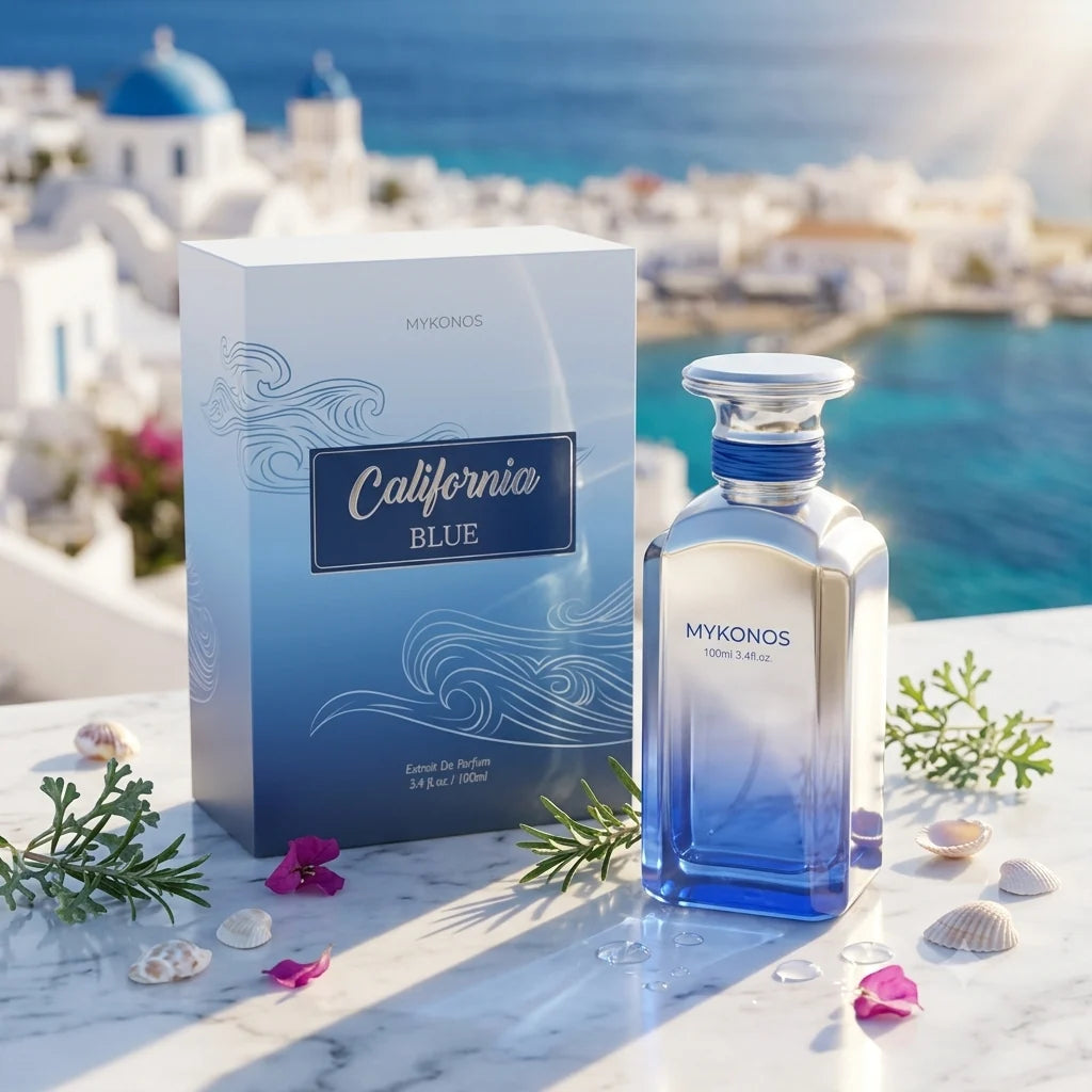 Buy Mykonos California Blue Extrait de Parfum Online In India at Scentira at Scentira