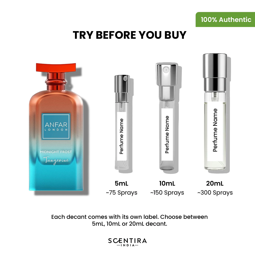 Buy Anfar London Midnight Frost Tangerine Extrait de Parfum Online In India at Scentira
