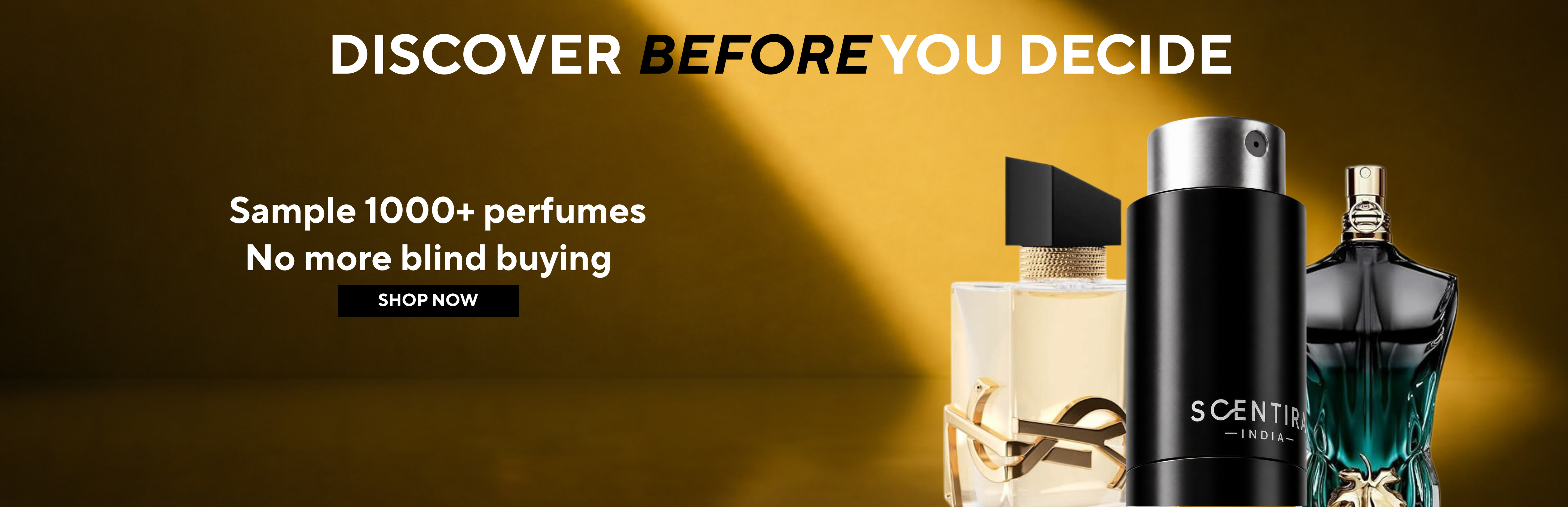 Buy Perfumes Online for men and women In India at Scentira